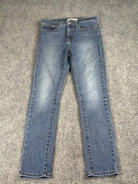 Levi's Jeans Women Slimming Skinny 30x27 Blue Classic‎ Denim Minimalist Casual